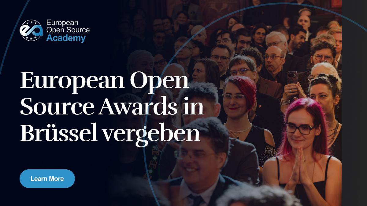 European Open Source Awards in Brüssel vergeben