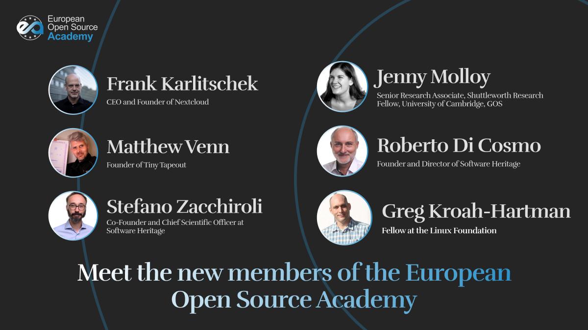 Europe’s Digital Pioneers Join the Ranks: European Open Source Academy Welcomes New Members