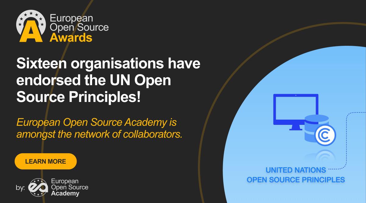 EOSA endorses the UN Open Source Principles