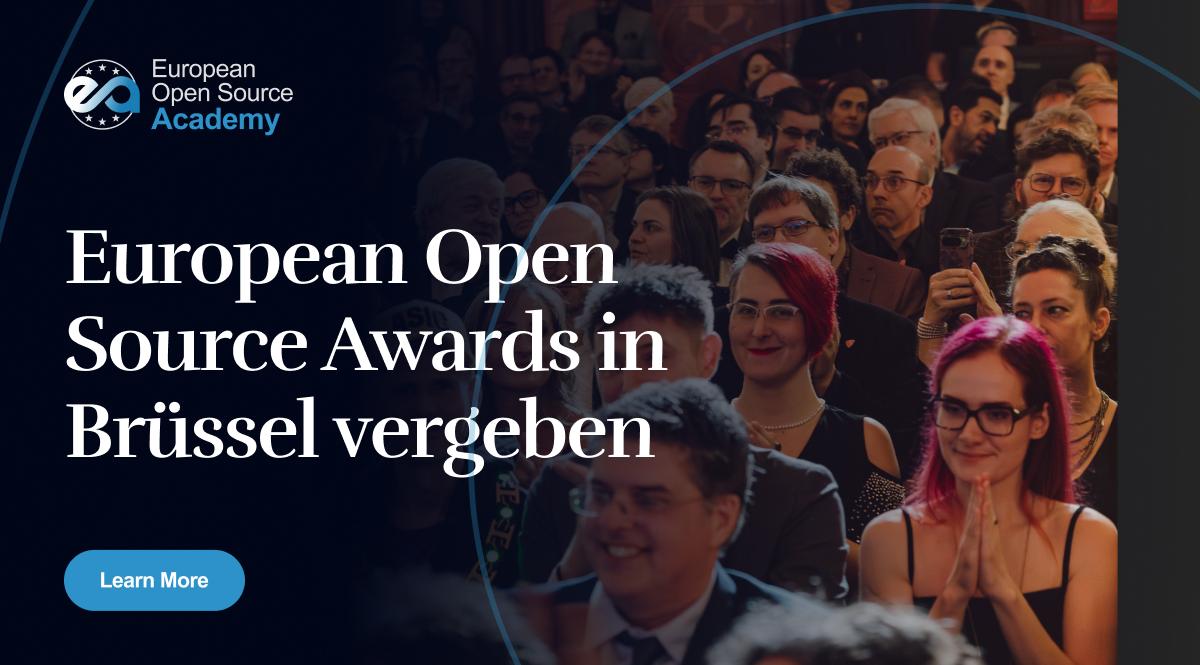 European Open Source Awards in Brüssel vergeben