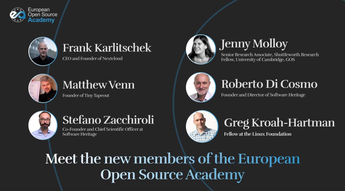 Europe’s Digital Pioneers Join the Ranks: European Open Source Academy Welcomes New Members