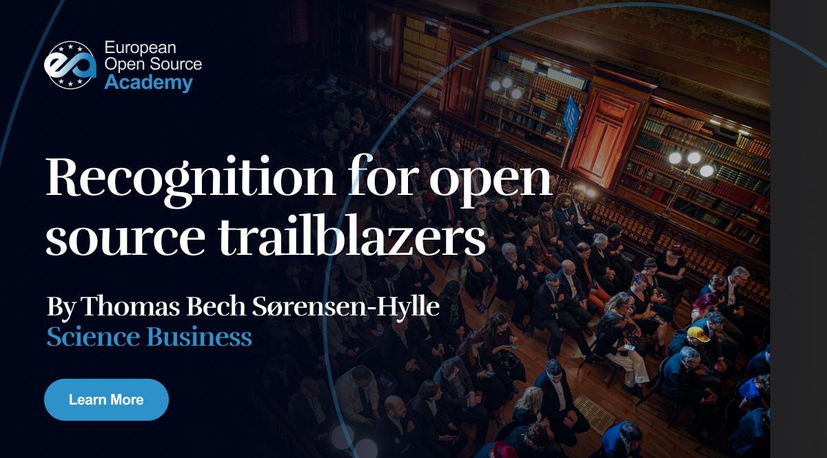 Recognition for open source trailblazers