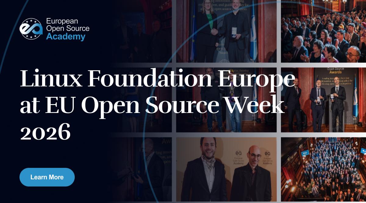 Linux Foundation Europe at EU Open Source Week 2026