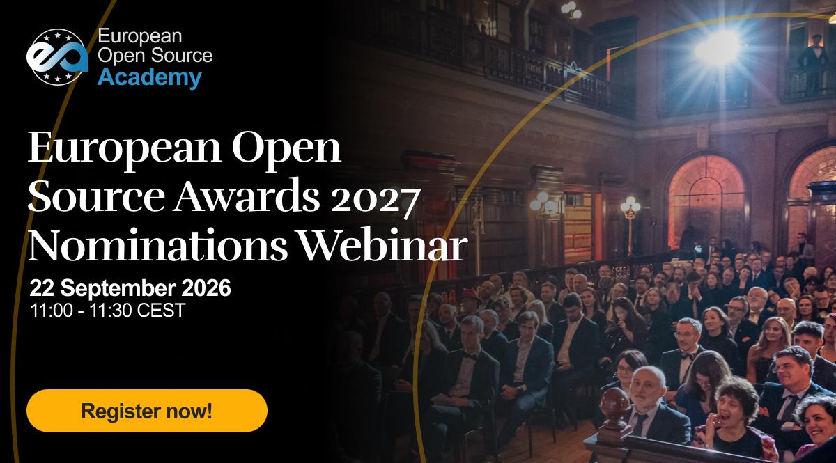 European Open Source Awards 2027 Nominations